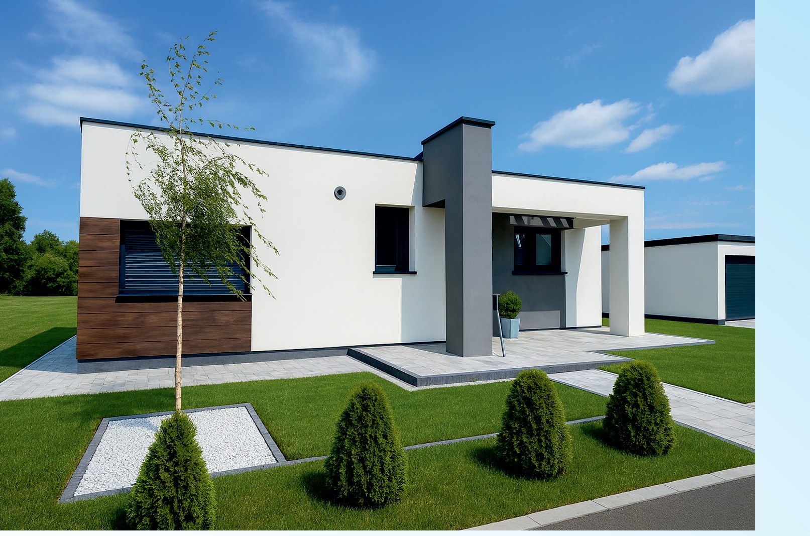 Współczesna architektura z technologią smart home